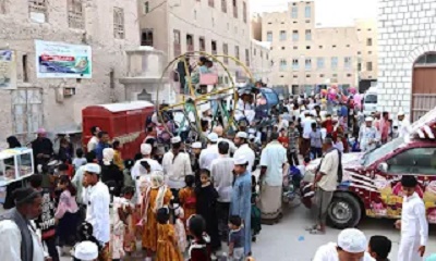 كبرى جوامع مدينة سيئون تشهد ختايم ليلة 27 رمضان جامع سيئون وطه بن عمر السقاف