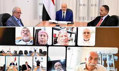 رئيس مجلس القيادة يؤكد التزام الدولة بتلبية المطالب المشروعة لأبناء حضرموت