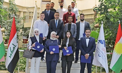 المخرج محمد باقحوم… يختتم مشاركته بدورة الإخراج في اقليم كردستان