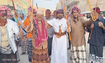 حافة حوطة أحمد بن زين بمديرية شبام تحتفل بمطلعها السنوي