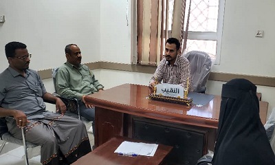 نقابتا الأطباء والمهن الصحية بهئية مستشفى سيئون العام تناقش مستجدات العمل النقابي وحقوق المنتسبين