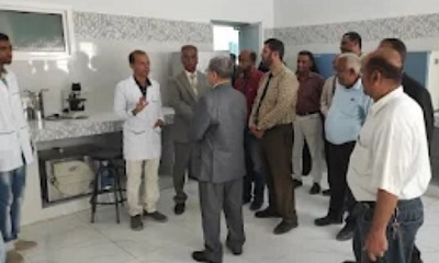 رئيس جامعة حضرموت يزور كلية العلوم البيئية والأحياء البحرية ويفتتح عدد من المشاريع التطويرية بالكلية