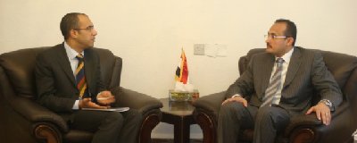 النقل تبحث مع البنك الدولي ترتيبات تنفيذ ميناء جديد في المكلا