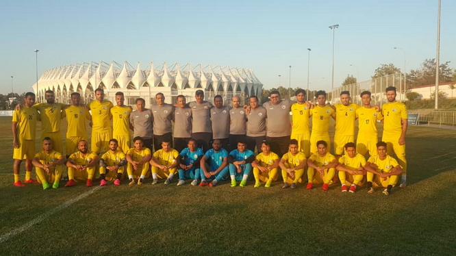 غداً..الاجتماع التنسيقي والمؤتمر الصحفي ...  منتخبنا الوطني يجري تمرينه الأول استعداداً لأوزباكستان