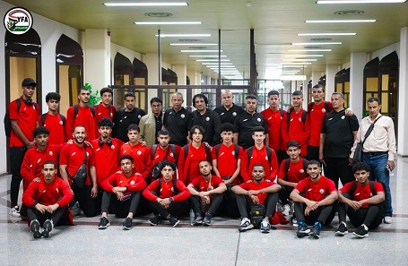 بعثة منتخب الشباب تغادر البصرة صباح غدً إلی عمَّان في طریق عودتها إلی صنعاء
