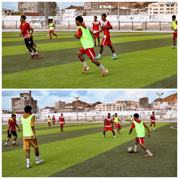 شعب حضرموت يعاود تدريباته استعداداً لكأس حضرموت الثامنة