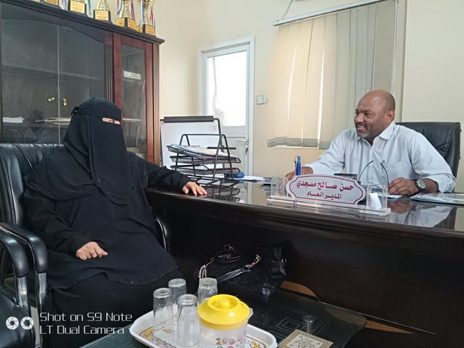مسجدي يلتقي رئيسة اتحاد رياضة المرأة ويشيد بدور الاتحاد