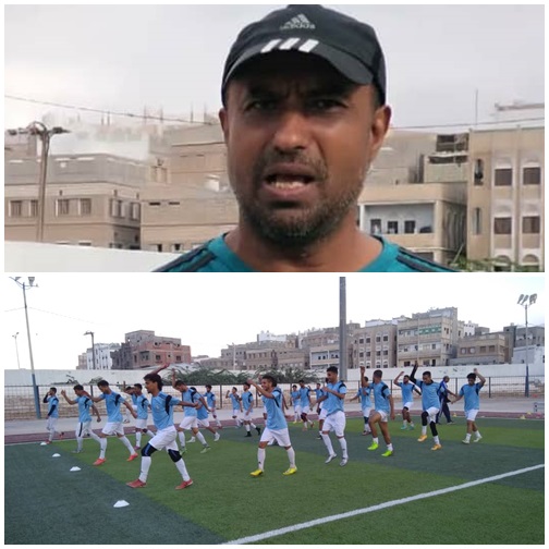 الأولمبي يواصل معسكر المكلا، وبن بريك : يجب أن ننفذ برنامج المدرب بحذافيرة . 