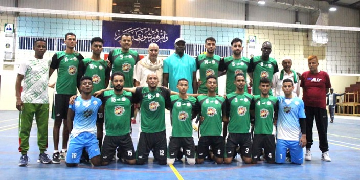 فوز شباب القطن في  المباراة الافتتاحية للدوري العام للكرة الطائرة على أهلي عدن 3-1.