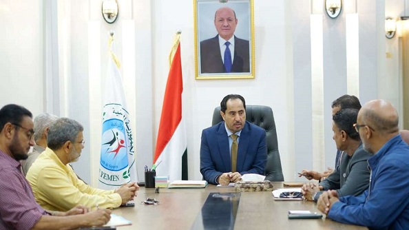 الوزير البكري يوجّه مكتب عدن بالبدء في ترتيبات انطلاق بطولة "المريسي" الرمضانية