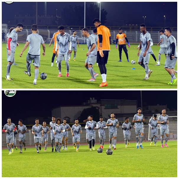 المنتخب الوطني يجري مرانه الأول في مدينة الخبر السعودية