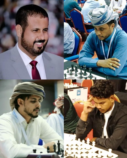 العويني الـ١٦ عالميا والـ٢ عربيا والأول يمنيا .. الجهوري يهنئ نجوم شطرنج الوادي المشاركين في بطولة العالم للهواة