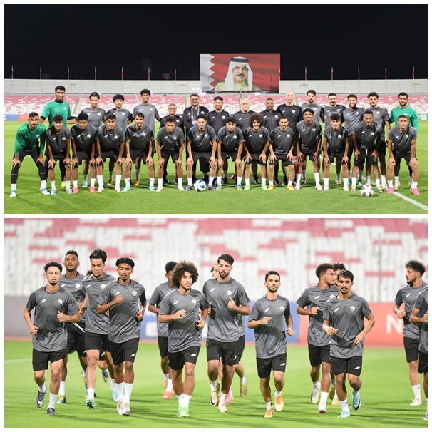 منتخبنا الوطني يستكمل تحضيراته استعداداً لمواجهة البحرين في تصفيات آسيا