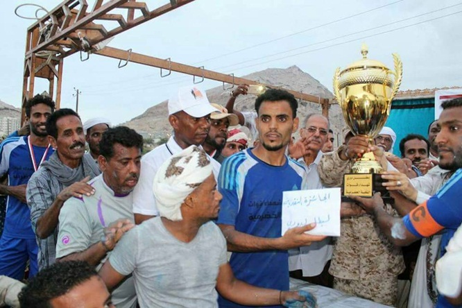 شباب الوحدة بطلاً لدوري شهداء قوات النخبة الحضرمية لكرة القدم بساحل حضرموت