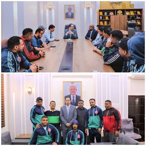 البكري يودّع بعثة منتخب رفع الأثقال المشاركة في بطولة غرب أسيا بقطر