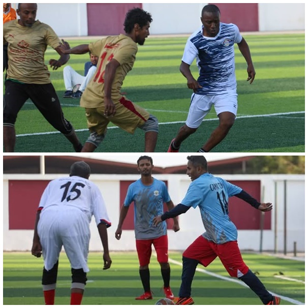 هيئة الطيران والنفط يحسمان التأهل عن المجموعة الأولى في كأس عدن الخماسية للشركات والمؤسسات 