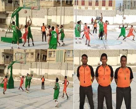 المكلا يتجاوز سمعون في الدوري التصنيفي لكرة السلة لأندية ساحل حضرموت