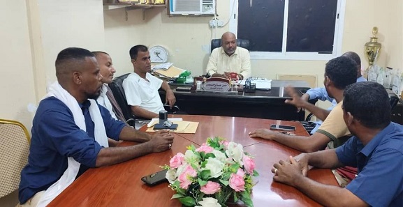 مسجدي يلتقي قيادة اتحاد كرة اليد بساحل حضرموت   ويؤكد مساندته لخطوات تفعيل نشاطه