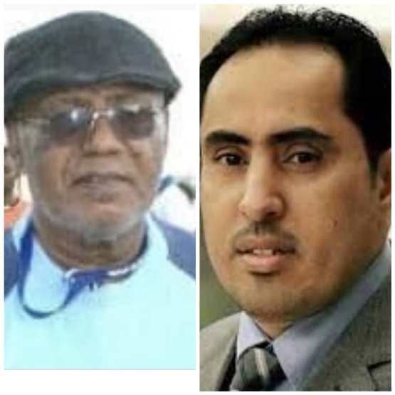 الوزير البكري يطمئن على صحة الخبير الرياضي الكابتن عمر باشامي