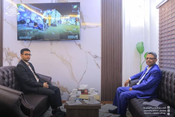 مناقشة سُبل العمل المشترك والتنسيق بين مكتب الشباب والرياضة، وصندوق النظافة والتحسين في وادي حضرموت