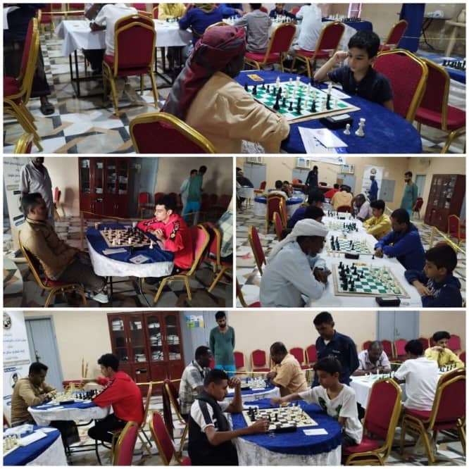 تواصل منافسات بطولة الفقيد العكبري الشطرنجية المفتوحة