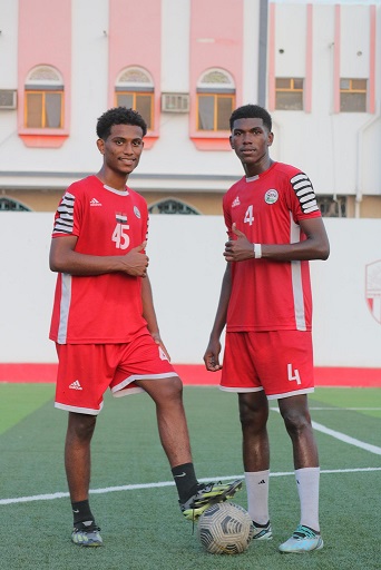 ثنائي تضامن حضرموت الحامدي وباسمره إلى القائمة النهائية لمنتخبنا الوطني للناشئين