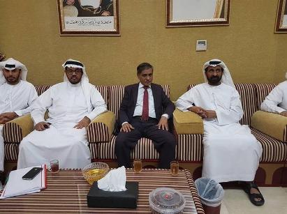 المحافظ البحسني يدعوا رجال الأعمال بدولة الإمارات العربية المتحدة للإستثمار في حضرموت