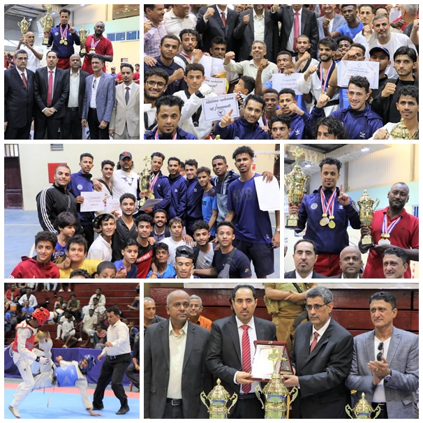البكري يتوج منتخب أمانة العاصمة صنعاء ببطولة الجمهورية للتايكواندو