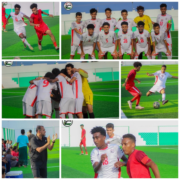 منتخب الناشئين يتعادل مع وحدة المكلا في البروفة الخامسة