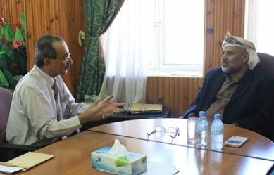الوكيل الكثيري يطلع على انشطة اسبوع ريادة الاعمال بوادي حضرموت