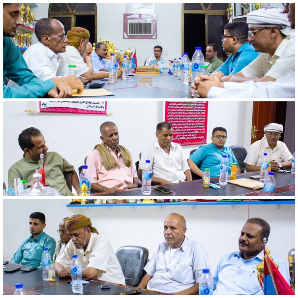 المدير العام لمكتب الشباب والرياضة يطلع على سير عمل ونشاط نادي سيئون