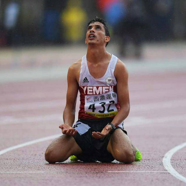 الحميضه يفتتح مشاركة اليمن في بطولة اسيا ،