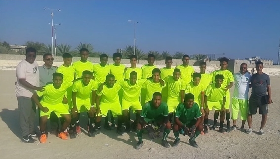 الاخضر يجرى تمرينه الاخير قبيل مواجهته اتحاد الشرطة عصر الأحد بدوري بلقيس 