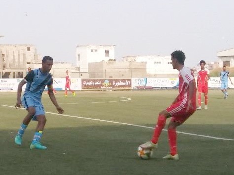  التلال يفترس انطلاق لحج بسباعية نظيفة في الدوري التنشيطي تجمع عدن ..