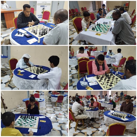 بطولة الفقيد حسين العكبري الشطرنجية بالمكلا >> صبري بامعلم يواصل الإطاحة بمنافسيه ويقترب من التتويج