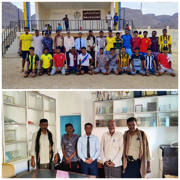 المدير العام لمكتب الشباب والرياضة، يطلع على نشاط نادي شباب الهجرين.