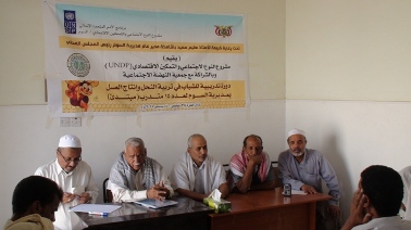 مشروع التمكين الاقتصادي ينظم دورة تربية النحل وإنتاج العسل بمديرية السوم