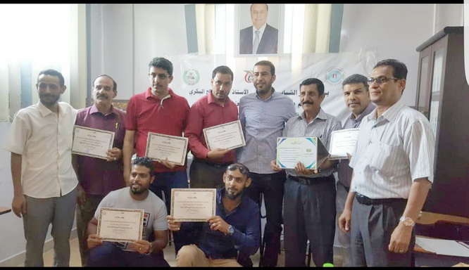 اختتام الدورة التدريبية في تطوير القدرات الادارية لموظفو وزارة الشباب والرياضة عدن ..
