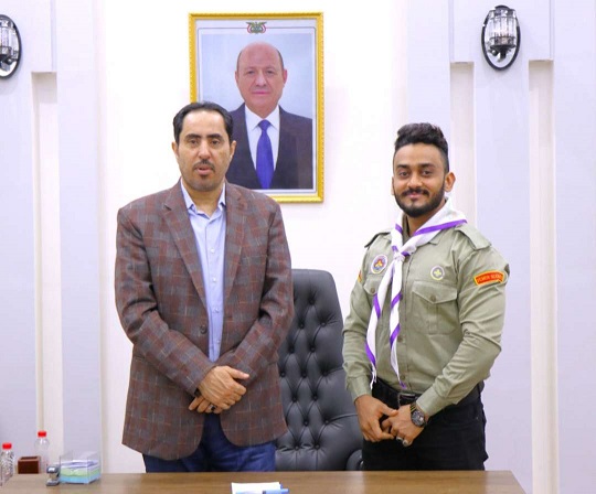 الوزير البكري يحثّ عضو المستشارين الشباب على المشاركة الإيجابية في دورة المكتب الكشفي العالمي