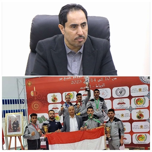 البكري يهنيء منتخب الكونغ فو تحقيقه المركز الثالث عربيا