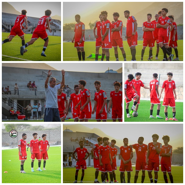 منتخبنا الوطني للشباب يواصل تحضيراته في معسكر أبين استعداداً لبطولة غرب آسيا 