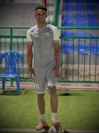 الأصابة تجبر لاعب الاخضر المكلاوي محمد باخريش على مغادرة معسكر المنتخب الوطني بصنعاء  