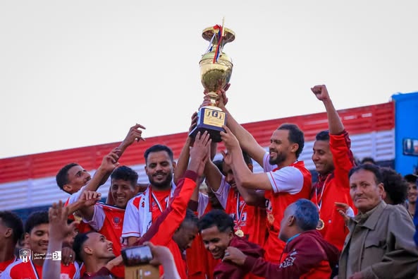 شعب حضرموت بطلًا لكأس اليوبيل البلاتيني لوحدة صنعاء