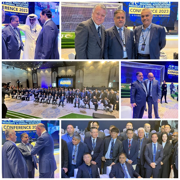 الشيخ العيسي يلتقي رئيس “ الفيفا “ و أمين عام الاتحاد الآسيوي ورؤساء اتحادات اليابان والخليج والسعودية والعراق .