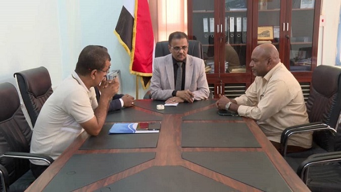 الأمين العام لمحلي حضرموت يناقش استعدادات نادي تضامن حضرموت للمشاركة في بطولة أبطال أندية الخليج للعام 2025م - 2026م 