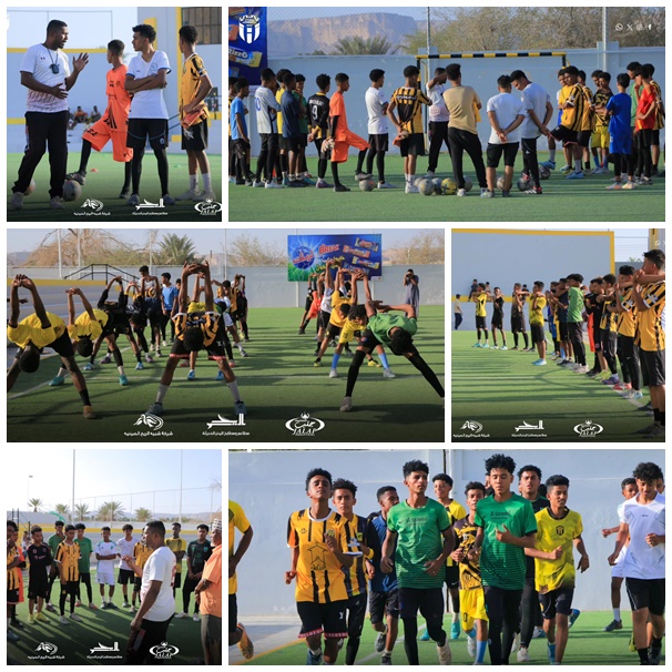 انطلاق تمارين فريق الناشئين لكرة القدم بنادي اتحاد حضرموت 