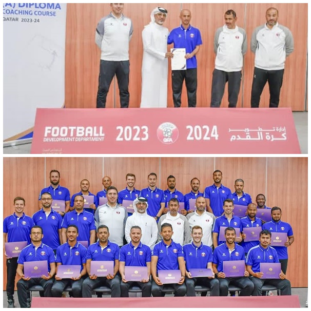 المدرب الوطني وليد النزيلي يحصل على شهادة A بقطر