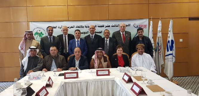 المكتب التنفيذي للاتحاد العربي للكرة الطائرة يتخذ عدد من القرارات الهامه بخصوص اللعبة 