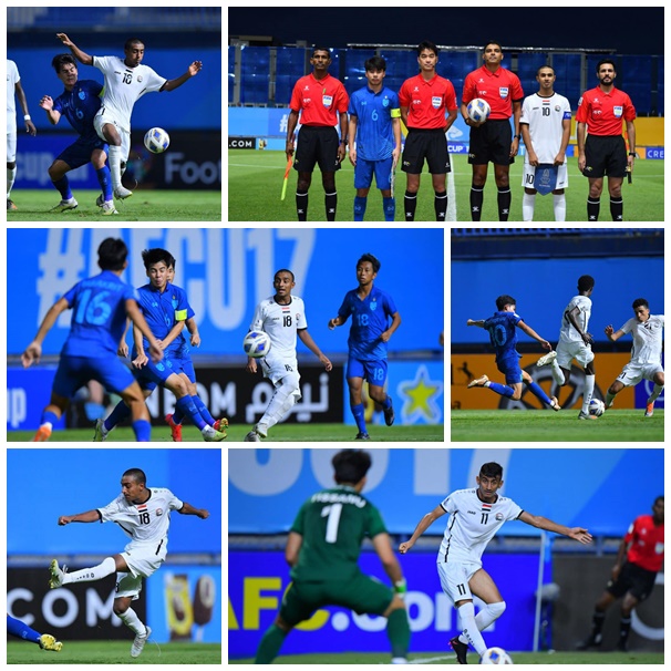 الحكم الغى هدف ردمان منتخب اليمن للناشئين يفقد الصدارة والمباراة بهدف غير صحيح (في الوقت الضائع) 