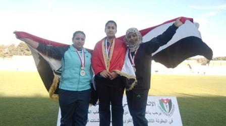 7 برونزيات حصاد اليمن في بطولة غرب آسيا   